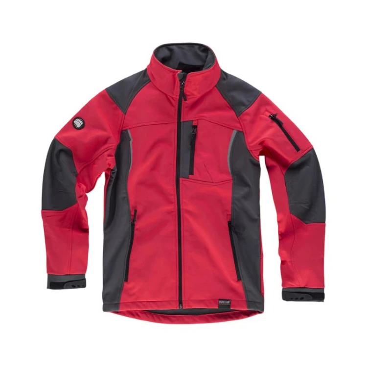 Chaqueta WORKTEAM softshell mangas raglán de trabajo