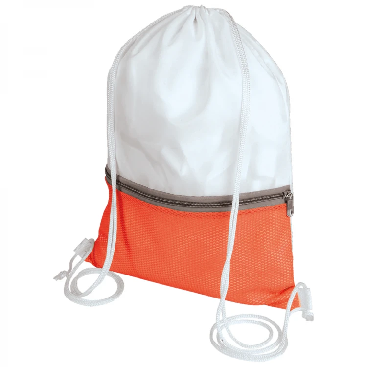 Zainetto in poliestere con tasca