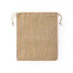 Sacca in juta 260 g/m² con chiusura a cordoncino