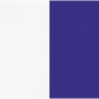 Bianco/blu-royal
