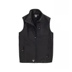 Chaleco softshell Workteam de doble capa con cuello alto, personalizable con logo