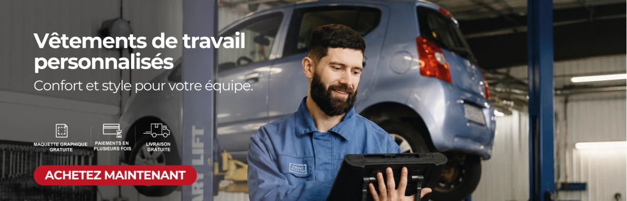 Vêtements de travail personnalisés