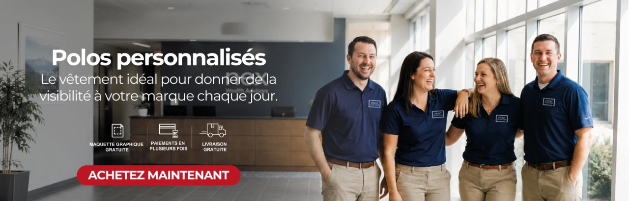 Polos personnalisés