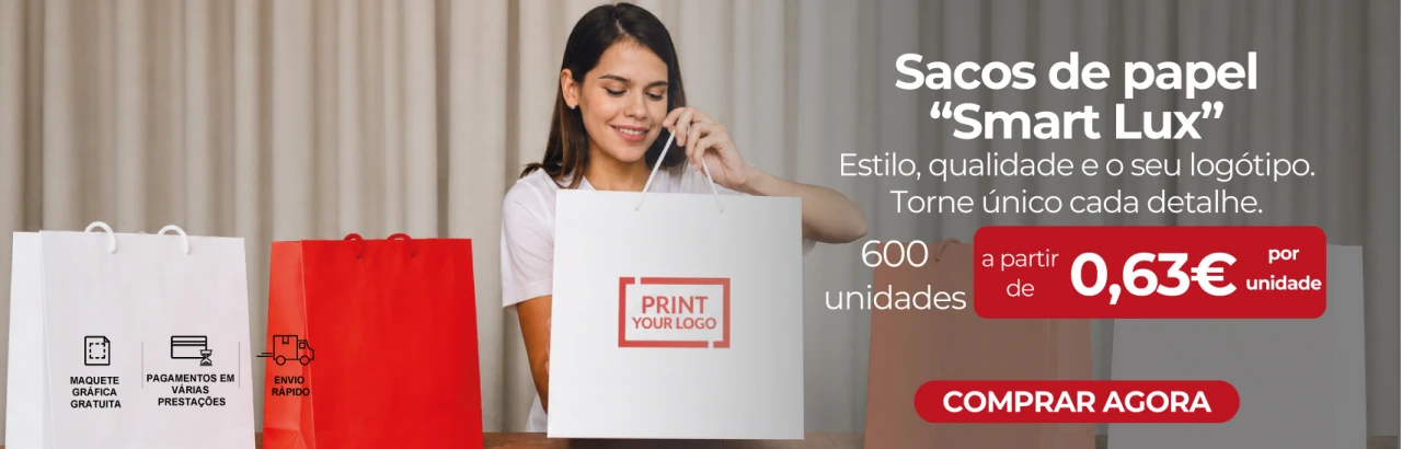 Sacos de papel personalizados