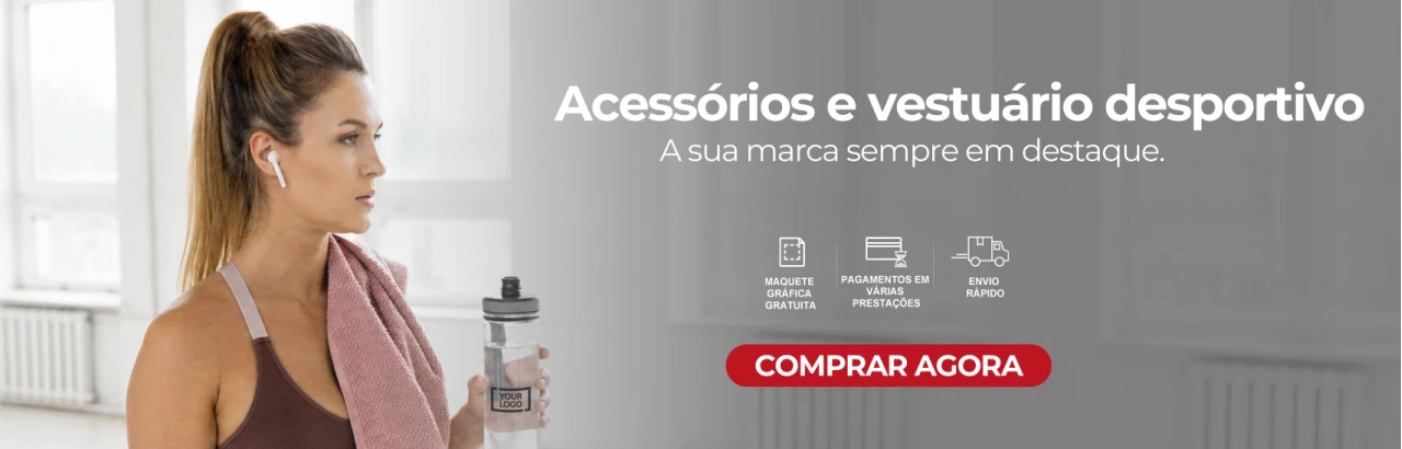 Acessórios e vestuário desportivo