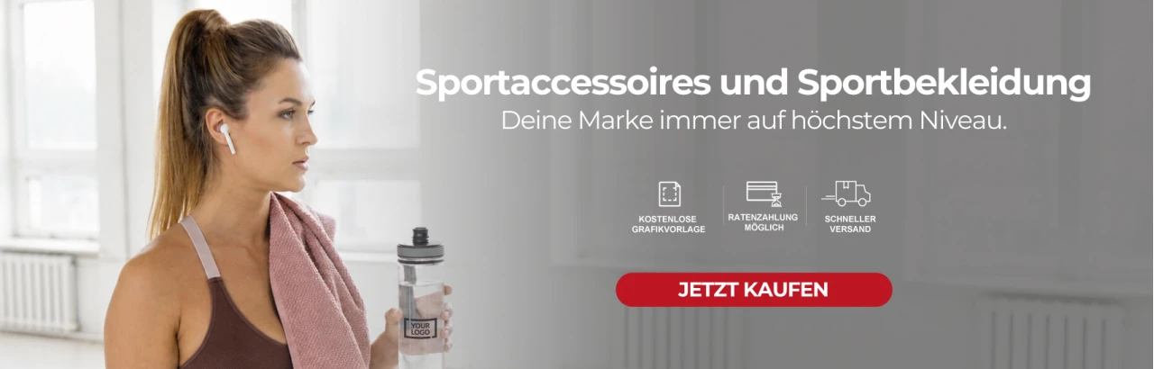 Accessoires und Sportbekleidung