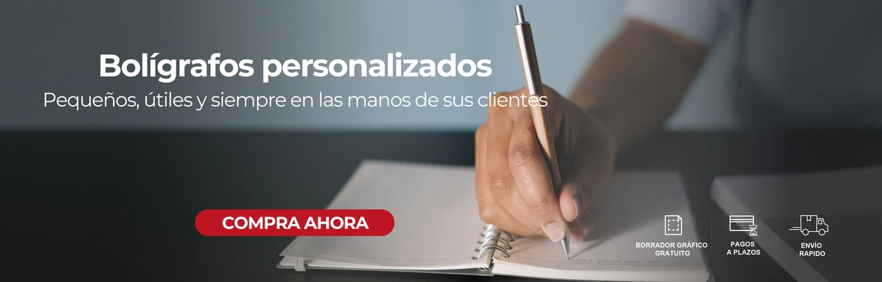 Bolígrafos personalizados