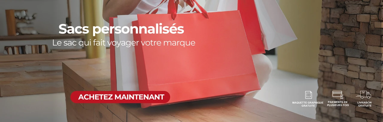 Sacs en papier personnalisés