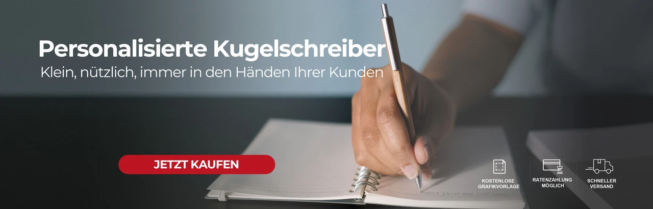 Personalisierte Kugelschreiber