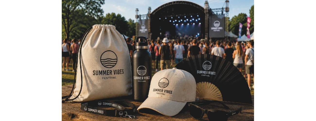 Gadget per eventi all'aperto e festival: come sceglierli