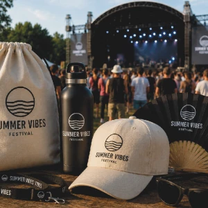 Como escolher brindes para eventos ao ar livre e festivais