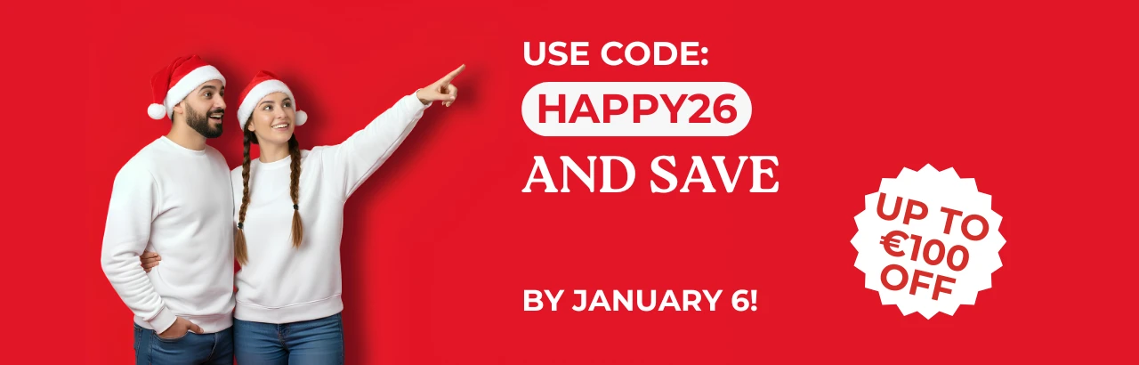 Happy 26 discount coupon