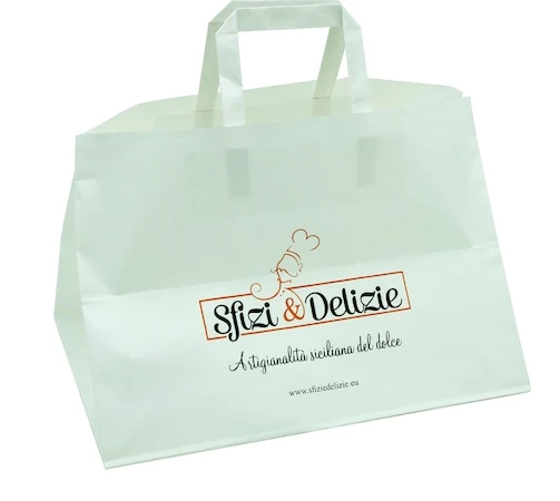 Esempio di stampa flessografica su busta in carta