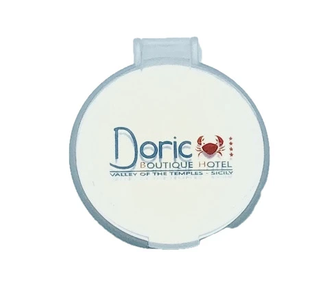 Kunststoff-Gadget mit zweifarbigem Tampondruck – ideal für Messen und Events