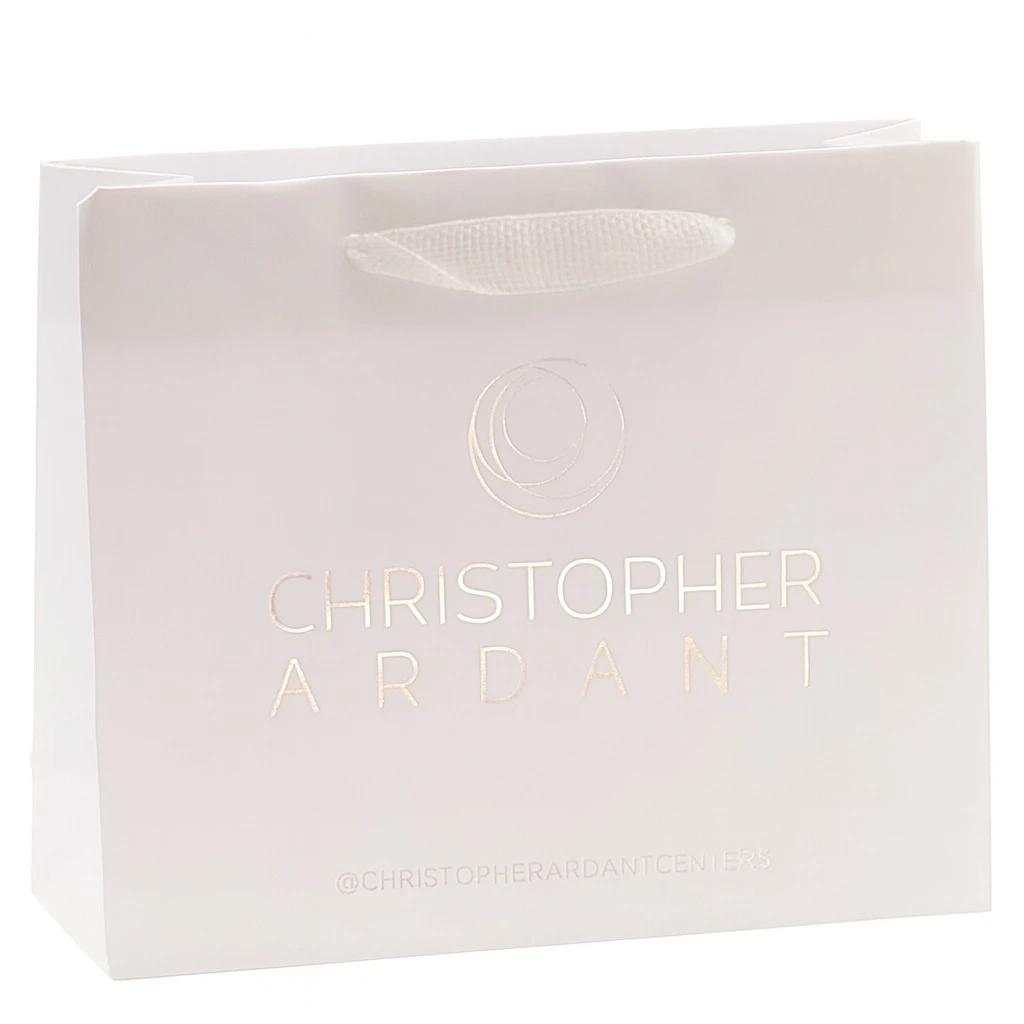 Borsa di carta lusso stampata a caldo