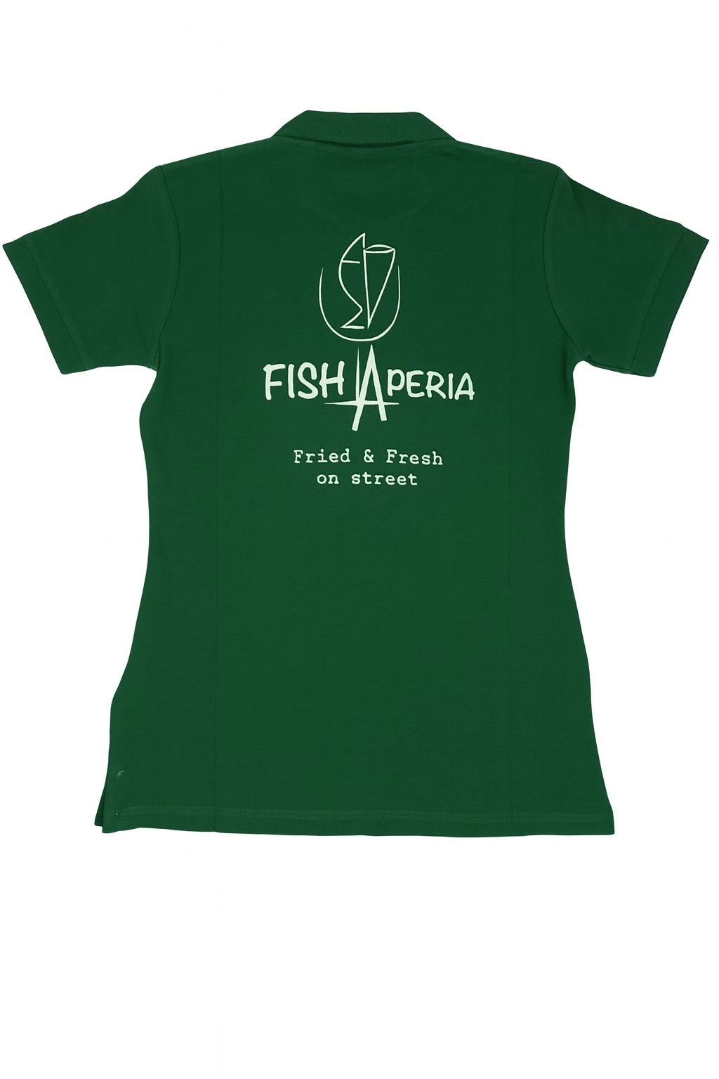 Polo da donna personalizzata in serigrafia