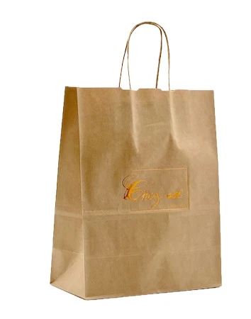 Packaging promozionale con stampa a caldo argento su superficie scura