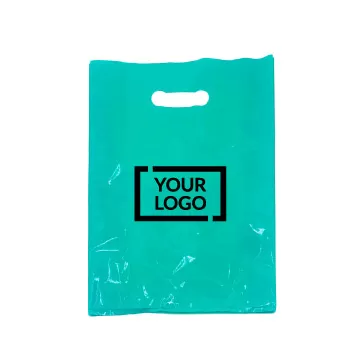 Buste in plastica personalizzate con stampa del logo