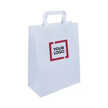 Shopper in carta personalizzate con stampa del logo
