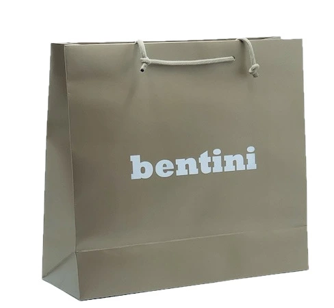 Shopper personalizzate con stampa serigrafica Bentini